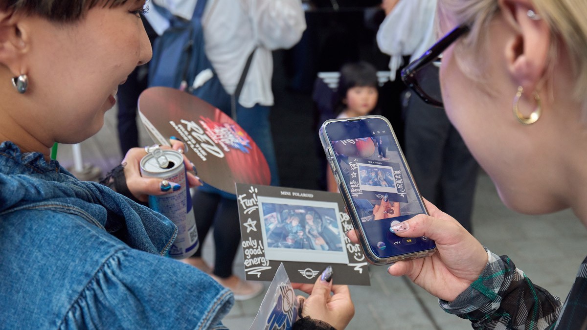 MINIが出展したイベントの参加者のイメージ